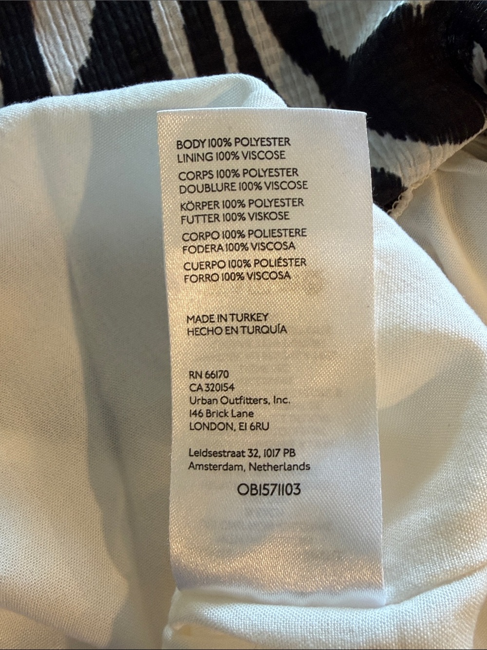 Anthropologie fun animal print dress - size M - Picture 6 of 7